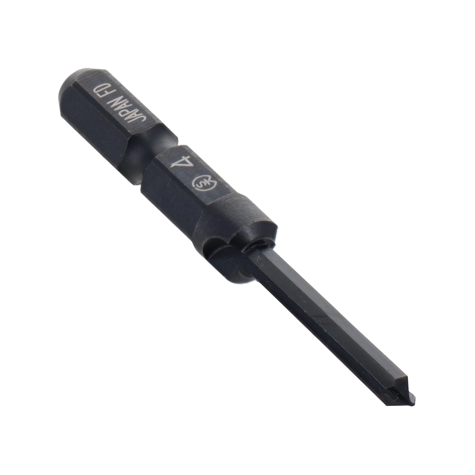 ６角軸ジグソービットBlack  4mm
