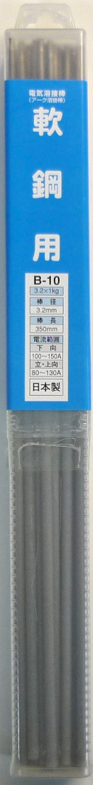 溶接棒　一般軟鋼用　φ3.2mm×1kg　350mm