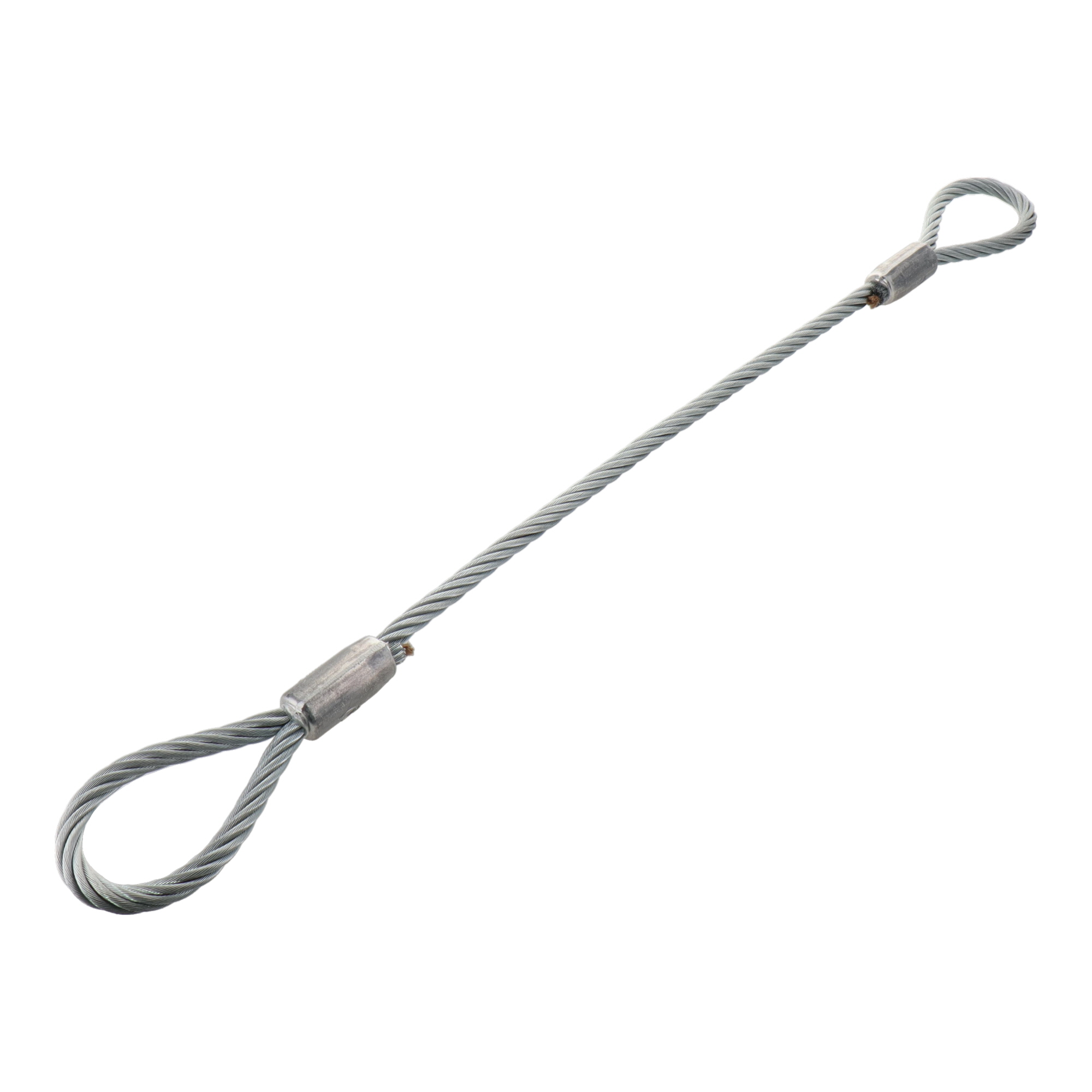 固縛ロックワイヤ両アイ 9mmx0.6m