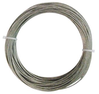 ステンレスカットワイヤーロープ　ロープ径1.2mm×20m
