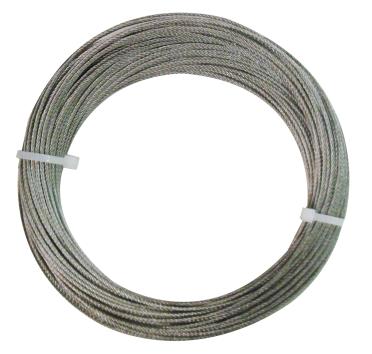 ステンレスカットワイヤーロープ　ロープ径1.2mm×30m