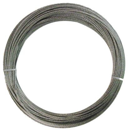 ステンレスカットワイヤーロープ　ロープ径1.5mm×20m