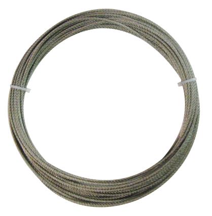 ステンレスカットワイヤーロープ　ロープ径2.0mm×10m
