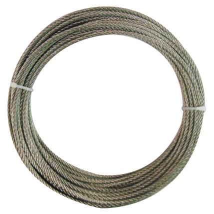 ステンレスカットワイヤーロープ　ロープ径3.0mm×10m